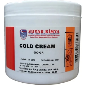Suvar Kimya Cold Krem 500 gr (Cold Cream)