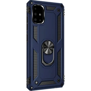 Case Street  A31 Kılıf Tank Koruma Vega Standlı Yüzüklü Mıknatıslı Lacivert