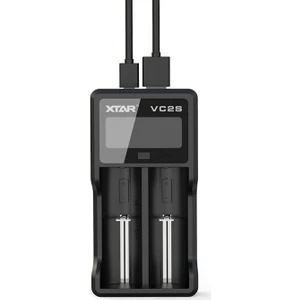 Xtar VC2S - Taşınabilir LCD Ekranlı Li-Ion/ni-Mh/ni-Cd Pil Şarj Cihazı / 2li