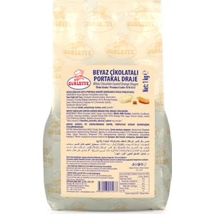 Beyaz Çikolatalı Portakal Draje