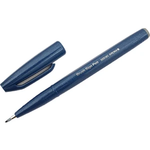 Brush Sign Pen Touch Blue Black