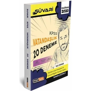 Kariyer Yayınları Meslek 2020 Kpss Süvari Vatandaşlık Tamamı Çözümlü 20 Deneme - Sait Zaman
