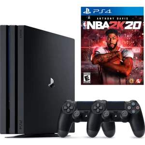 PS4 Pro 1TB Oyun Konsolu + PS4 NBA 2K20 + 2. PS4 Kol