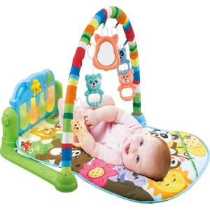 Baby Londy Huanger Müzikli Piyanolu Bebek Oyun Halısı Yeşil