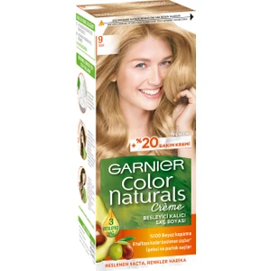 Color Naturals Amonyaksız Krem Saç Boyası 9/0 Sarı Renk 99 ml Kadın Kullanımı İçin
