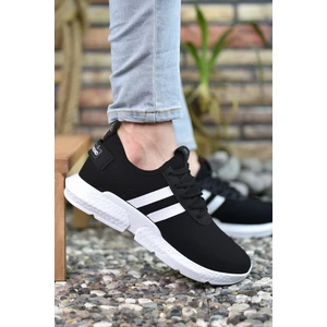 Siyah Beyaz Erkek Sneaker 00122051