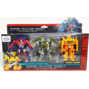 Canda Oyuncak Transformes Change Robot 3'lü Set