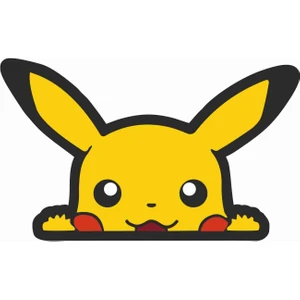 Sticker Atölyesi Pikachu Sticker - 20159 Renkli 16 x 9.5 cm