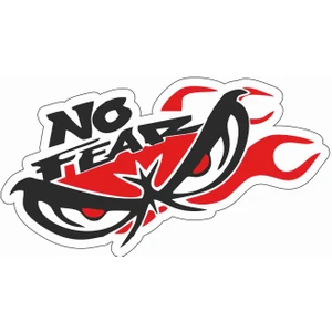 Sticker Atölyesi No Fear Sticker - 20193 Renkli 17 x 9 cm