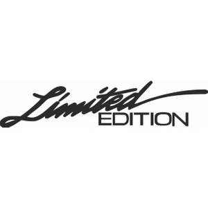 Sticker Atölyesi Limited Edition Sticker - 20217 Siyah 18 x 4 cm