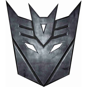 Sticker Atölyesi Transformers Sticker - 20296 Siyah 13 x 15 cm