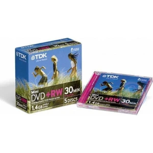 Tdk Mini Dvd+Rw 30 Min 5 Pcs