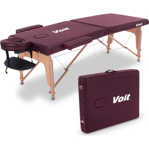 55003 Katlanabilir Masaj Masası Bordo