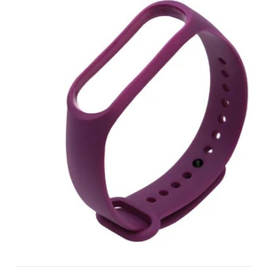 Xiaomi Mi Band 3 Kordon Silikon Kayış Mor