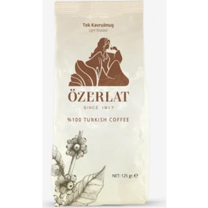 Özerlat (Kıbrıs Üretim) Tek Kavrulmuş Türk Kahvesi 125 gr