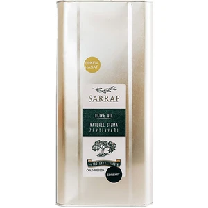 SARRAF ERKEN HASAT SOĞUK SIKIM NATUREL SIZMA ZEYTİNYAĞI 5LT