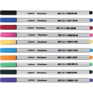 Fineliner 10 Renk 0,4 mm