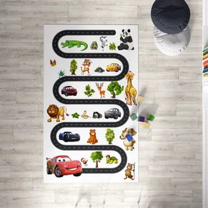 Mekta Home Hayvanları Öğrenelim Öğretici Çocuk Odası Halısı MKTH-110
