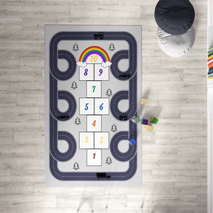 Mekta Home Gökkuşağı Çocuk ve Bebek  Odası Halısı MKTH-112