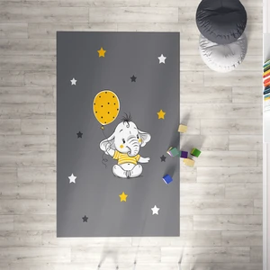 Mekta Home Balon Ve Fil Çocuk ve Bebek  Odası Halısı MKTH-123