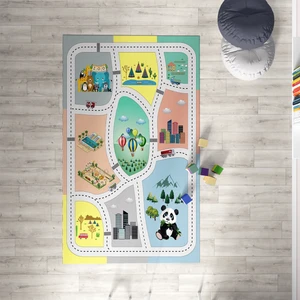 Mekta Home Kaktüs Çocuk ve Bebek  Odası Halısı MKTH-129