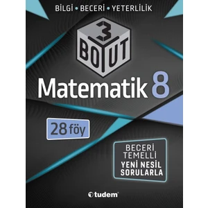 Tudem Yayınları 8. Sınıf 3 Boyut Matematik