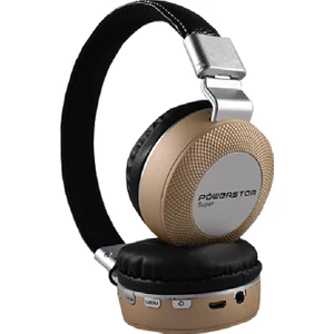 Kablosuz 3.0 Bluetooth Kulaküstü Kulaklık Altın MS-K3
