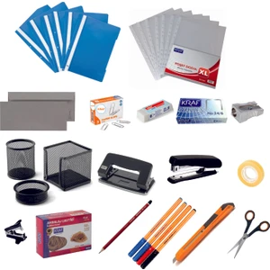 Ofis Kırtasiye Seti 18 Parça