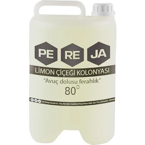 5 Litre 80 Derece Limon Kolonyası