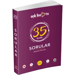 35 Kredilik Sorular - Seçmeli Dersler