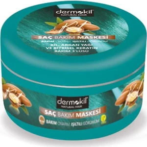 Kil, Argan ve Bitkisel Keratan Saç Maskesi 300 ml