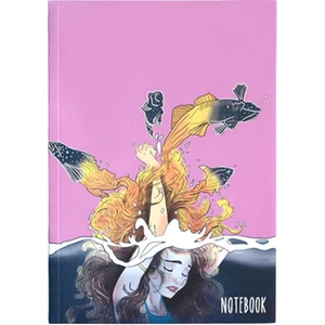 Deep Sea Of Thoughts A5 Çizgili Defter