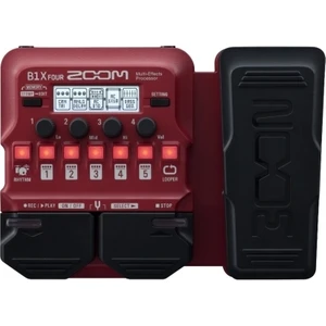 B1x FOUR Expression Pedallı Bass Multi-Efekt Prosesörü