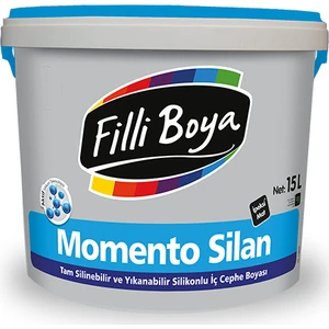Filli Boya Momento Silan Silikonlu İç Cephe Boyası 15 L Andezit 30