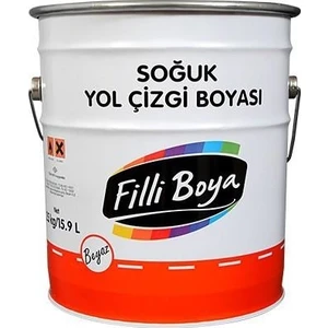Filli Boya Soğuk Yol Çizgi Boyası Sarı 25Kg