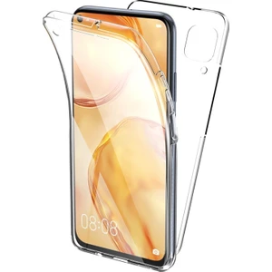 Huawei P40 Lite Kılıf Ön Arka Şeffaf Silikon Koruma Şeffaf