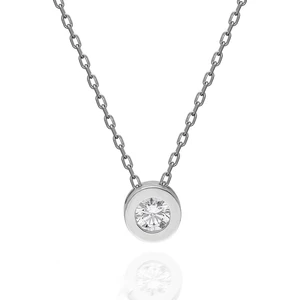 Swarovskı Tektaş Sıvama Kolye
