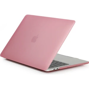 Macbook Pro 15" A1990 Kılıf Ön Arka Mat Doku Case 2018 Tuochbar