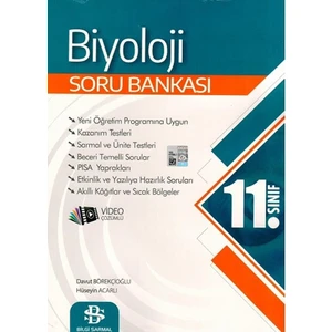 Bilgi Sarmal Yayınları 11. Sınıf Biyoloji Soru Bankası