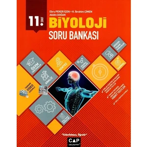 Çap Yayınları 11. Sınıf Anadolu Lisesi Biyoloji Soru Bankası