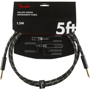 Deluxe Series Instrument Cable Black Tweed - 1.5 Metre Enstrüman Kablosu