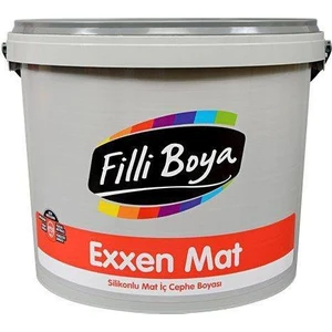Filli Boya Exxen Mat Silikonlu Mat İç Cephe Boyası 15 lt