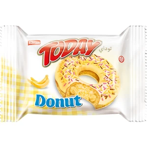 Elvan Today Donut Kek Muzlu 50 gr 24 adet (1 Kutu)