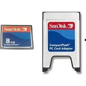 Snd8 8 GB Compact Flash Kart  Pcmcıa-Cf Compact Flash Adaptör