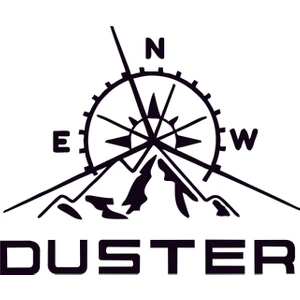 Duster Sticker - Dacia Araba Etiketi - Araç Çıkartma 30X25 cm