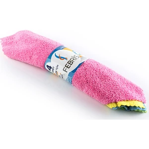 4'lü Mikrofiber Temizlik Bezi Seti