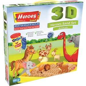 3D Kalıplı Pony Kinetik Kum Set 500 gr KUM-032