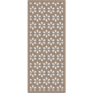 Liar Ahşap Seperatör (Paravan) - KSP-23 - (10 mm) - (69 cm x 139 cm) - (Ham)