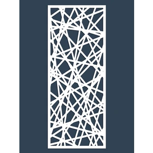 Liar Ahşap Seperatör (Paravan) - KSP-212 - (10 mm) - (85 cm x 210 cm) - (Beyaz)