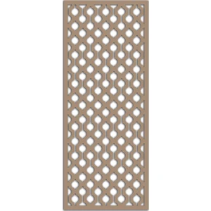 Liar Ahşap Seperatör (Paravan) - KSP-210 - (18 mm) - (69 cm x 139 cm) - (Ham)